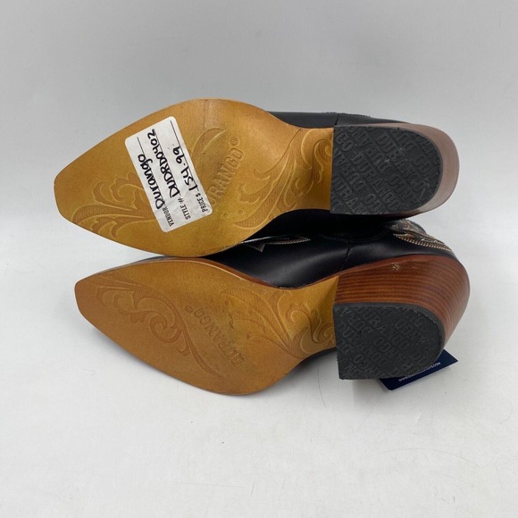 Durango womens MISMATCH 8M & 8.5M crush black snip toe cowboy boots - Picture 10 of 10